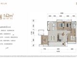 招商依山樾_4室2厅2卫 建面142平米