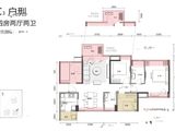 嘉亿爵悦_4室2厅2卫 建面89平米