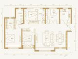 保利金香槟_4室2厅2卫 建面162平米