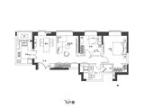 雅颂台_2室2厅1卫 建面115平米