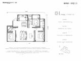 新希望锦麟天玺_3室2厅3卫 建面163平米