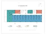 城投绿城深蓝时光_2#楼3层户型平面图 建面40平米