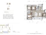 御湖新加坡国际花园_4室2厅2卫 建面123平米