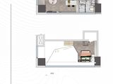 远洋国际中心_建面约43平米C户型 建面40平米