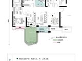 城投揽江院子_4室2厅2卫 建面145平米