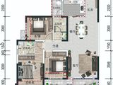 圣景公园一号_3室2厅2卫 建面101平米