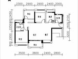 金地天润自在城_3室2厅2卫 建面103平米